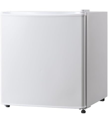 Amazon | 冷蔵庫 47L ホワイト 幅47cm 直冷式 1ドア 右開き 新生活